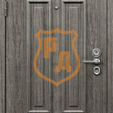 металлическая дверь с МДФ